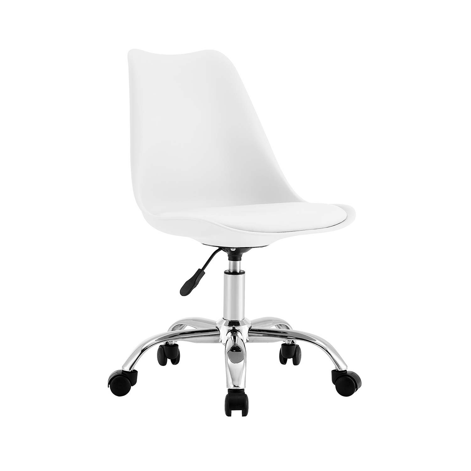 Silla de Escritorio con Ruedas Eyre 97x47x58cm Thinia Home Sillas Con Ruedas para Escritorio 1
